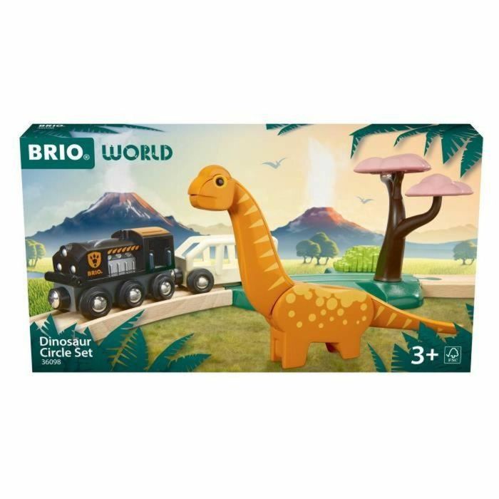 Brio World 7312350360981 Set de Juego de Tren con Temática Dinosaurios para Niños Recomendado a partir de 3 Años 5 Brio World 7312350360981 Set de Juego de Tren con Temática Dinosaurios para Niños Recomendado a partir de 3 Años 5