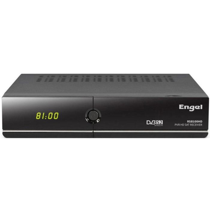 Receptor Satélite Engel RS8100Y HD PVR Negro