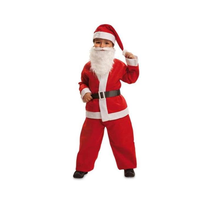 My Other Me Disfraz de Papá Noel Infantil Talla 3-4 años 100% Poliéster