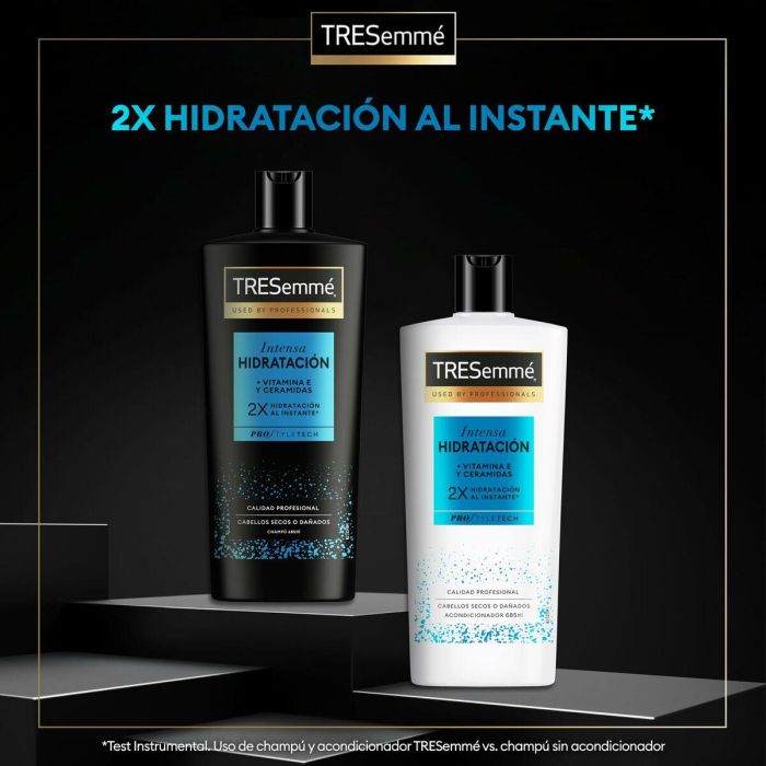 Tresemmé Champú Hidratación Intensa para Cabello Seco o Dañado con Vitamina E 685 ml 2 Tresemmé Champú Hidratación Intensa para Cabello Seco o Dañado con Vitamina E 685 ml 2