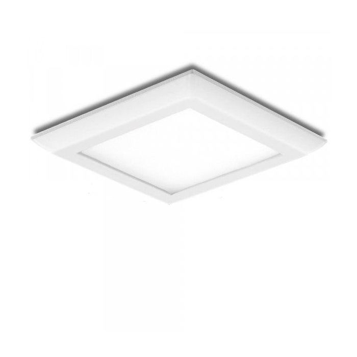 Placa LED 6W 470Lm  4200ºK Cuadrada 40.000H [GR-RD-NP-06-W