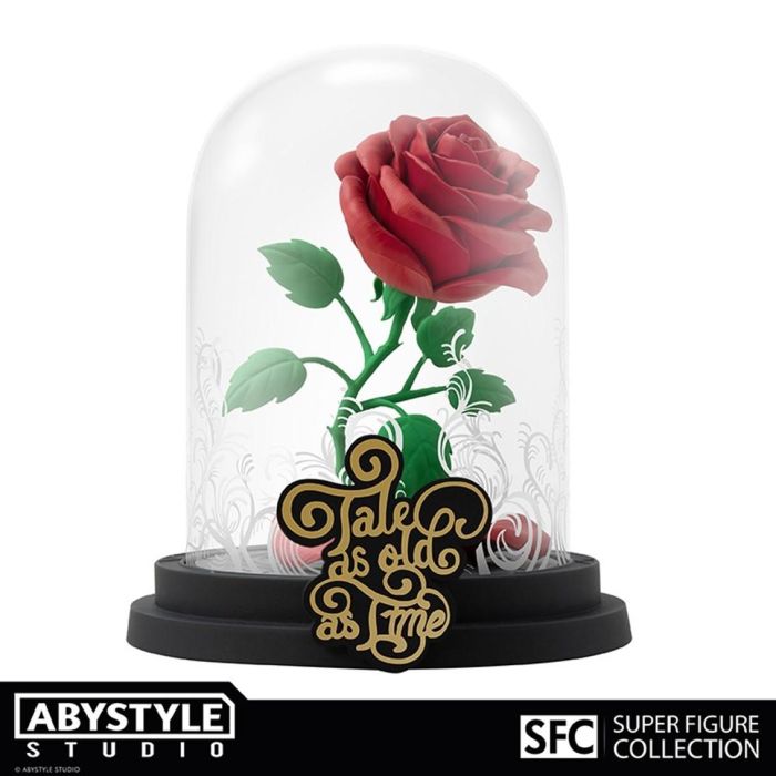 Abystyle Figura Disney La Bella y la Bestia - Rosa Encantada con Campana de Cristal, Super Figure Collection, 12 cm 0 Abystyle Figura Disney La Bella y la Bestia - Rosa Encantada con Campana de Cristal, Super Figure Collection, 12 cm 0