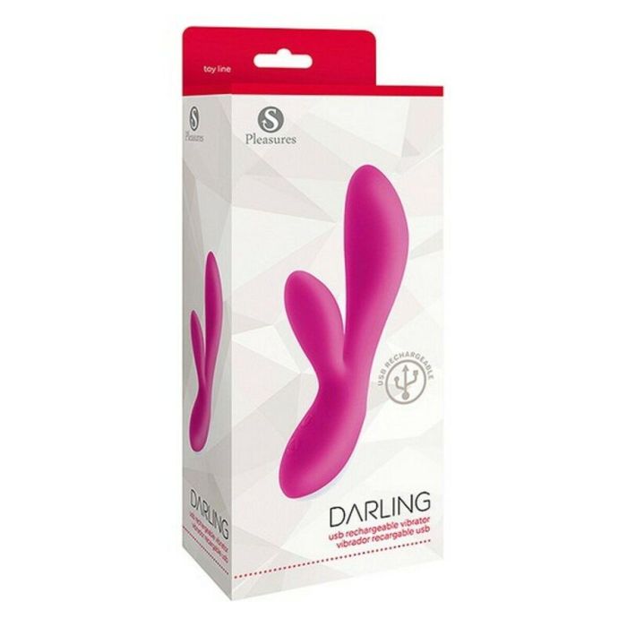 Conejito Vibrador S Pleasures Rosa Fucsia 1 Conejito Vibrador S Pleasures Rosa Fucsia 1