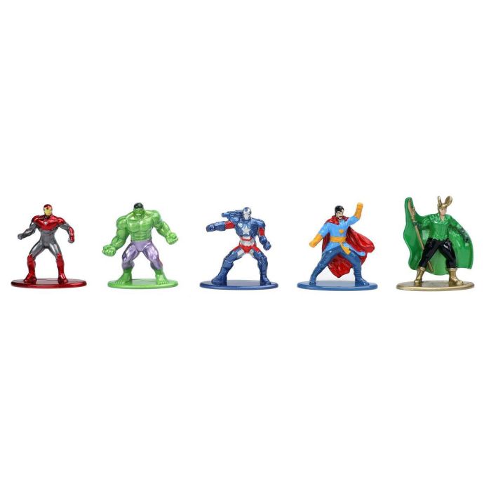 Marvel JAD1695825428388 Caja 20 Figuras de Metal de 4 cm 2