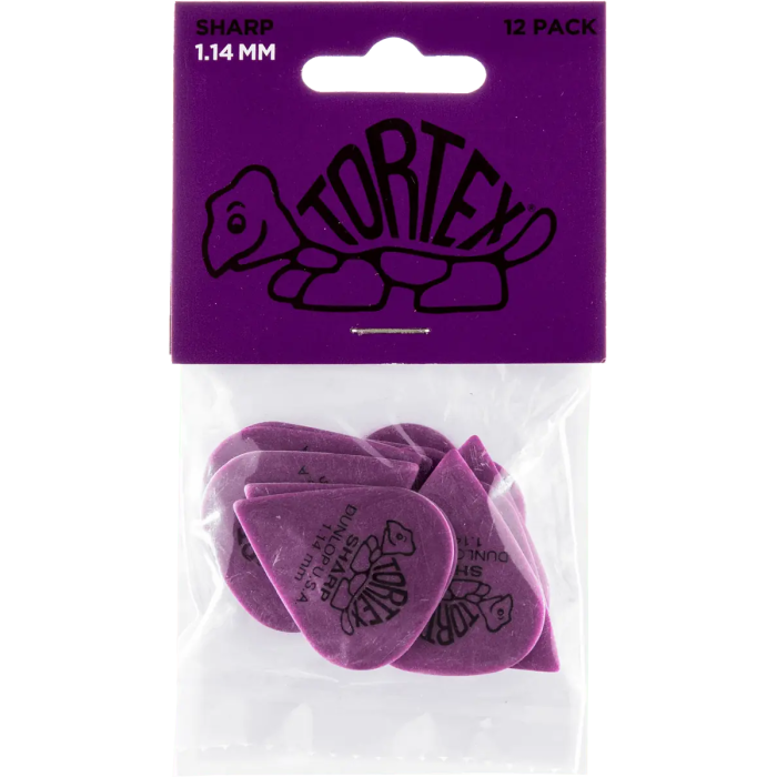 Dunlop Púas Tortex Flow 1.14 mm Pack 12 Unidades 5 Dunlop Púas Tortex Flow 1.14 mm Pack 12 Unidades 5