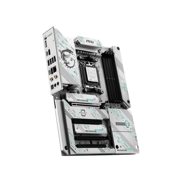 MSI 911-7E75-001 Placa Base B850 GAMING PLUS WiFi PZ para AMD AM5, 4x DDR5 256GB, WiFi 7, Bluetooth 5.4, 5G LAN, ATX MSI 911-7E75-001 Placa Base B850 GAMING PLUS WiFi PZ para AMD AM5, 4x DDR5 256GB, WiFi 7, Bluetooth 5.4, 5G LAN, ATX