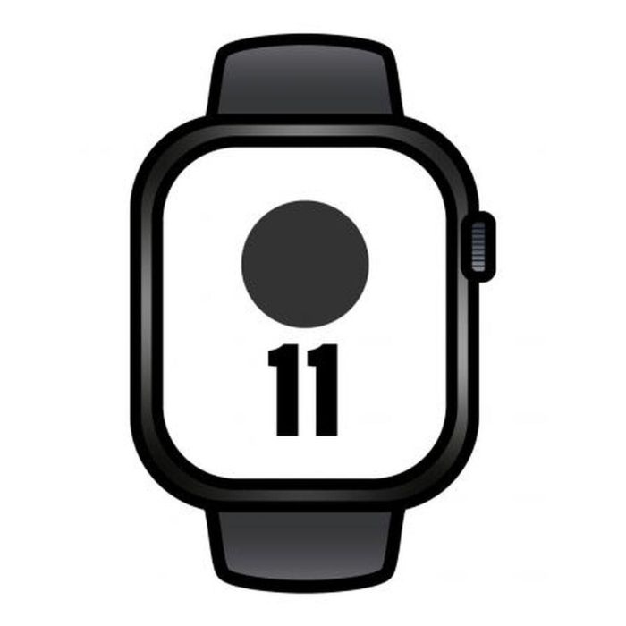 Smartwatch Apple MFD44QL/A Titanio Pizarra 46 mm 10