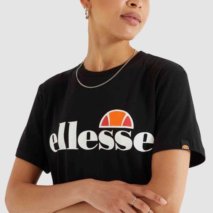 Camiseta de Manga Corta Mujer Ellesse Albany Negro 1