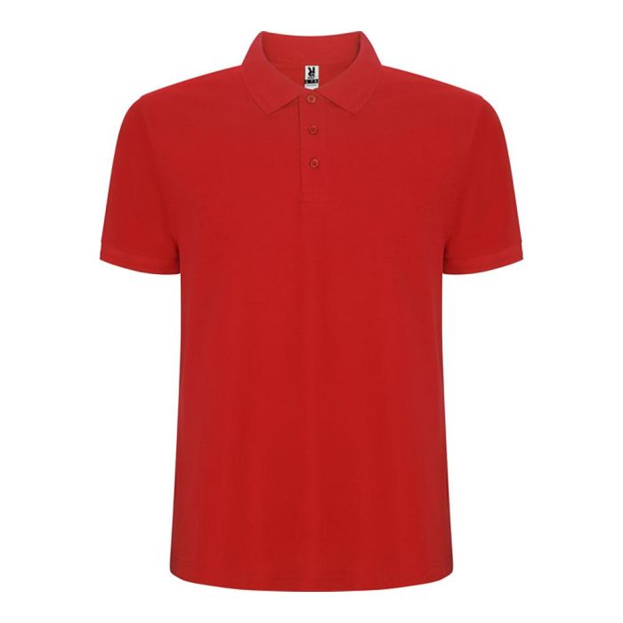 Roly Polo Austral Manga Corta Rojo Talla S 100% Algodón