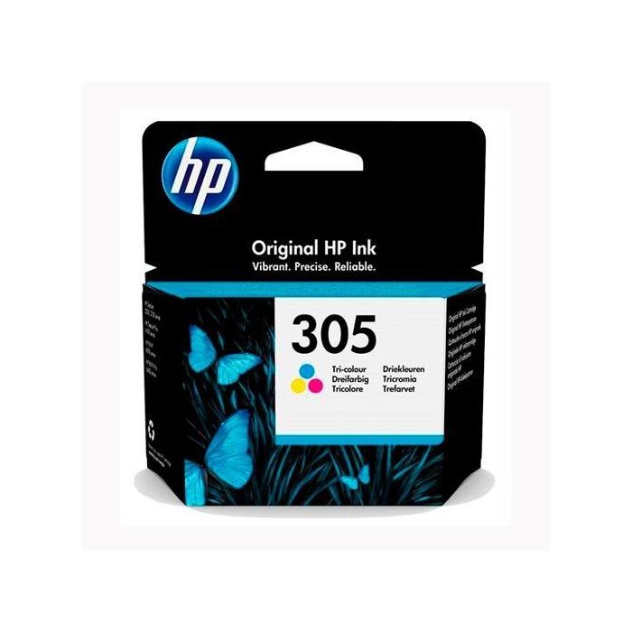Hp Tinta Tricolor Deskjet 2300, 2700 Serie, Plus 4100, Envy 6000, Pro 6400, 4210E -Nº 305 Hp Tinta Tricolor Deskjet 2300, 2700 Serie, Plus 4100, Envy 6000, Pro 6400, 4210E -Nº 305