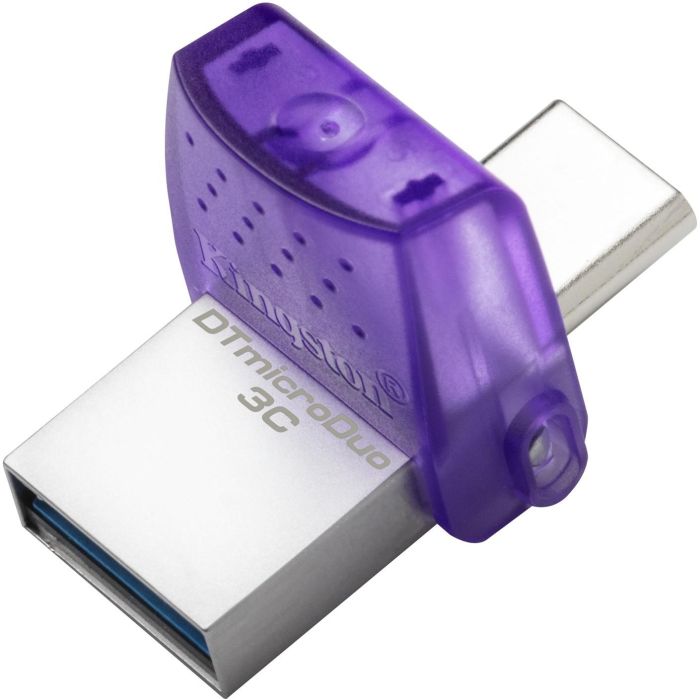 KINGSTON Pendrive Datatraveler 128GB MICRODUO 3C 200MB/S DUAL USB-A + USB-C 1 KINGSTON Pendrive Datatraveler 128GB MICRODUO 3C 200MB/S DUAL USB-A + USB-C 1