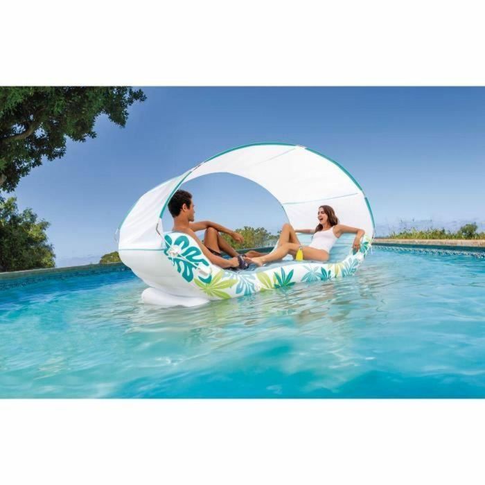 Colchón inflable para piscina Intex Lounge Hamac Tropical 4