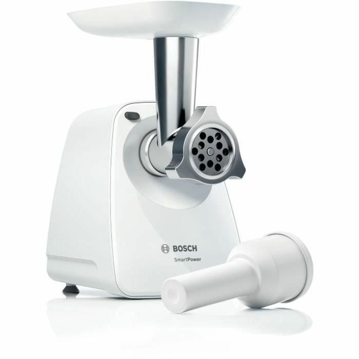 Bosch MFW2500W Picadora de carne SmartPower, 350W de potencia, rinde 1,7 kg/min, incluye 1 rejilla de trituración - Negra 3 Bosch MFW2500W Picadora de carne SmartPower, 350W de potencia, rinde 1,7 kg/min, incluye 1 rejilla de trituración - Negra 3