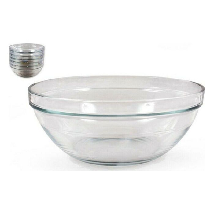 Ensaladera Duralex Lys 3.45L, Ø26 cm, apilable, transparente (12 Unidades) Ensaladera Duralex Lys 3.45L, Ø26 cm, apilable, transparente (12 Unidades)