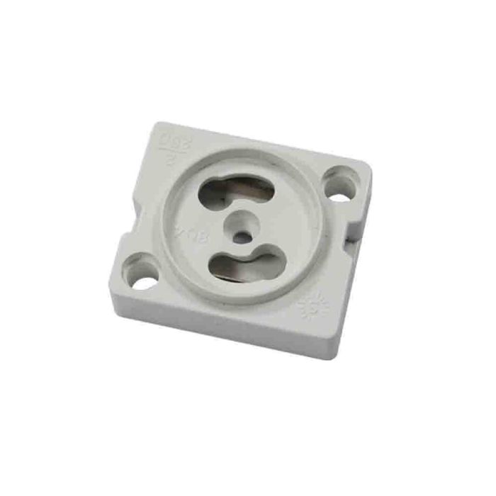 Solera 804 Portacebador GU10 Termoplástico Blanco para Interior