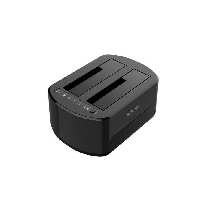 AISENS - ESTACION DE DOCKING DE DOBLE BAHIA ASDS-D03B SATA 2.5/3.5 A USB 3.0/3.1 GEN1, CLONE, BLANCA AISENS - ESTACION DE DOCKING DE DOBLE BAHIA ASDS-D03B SATA 2.5/3.5 A USB 3.0/3.1 GEN1, CLONE, BLANCA