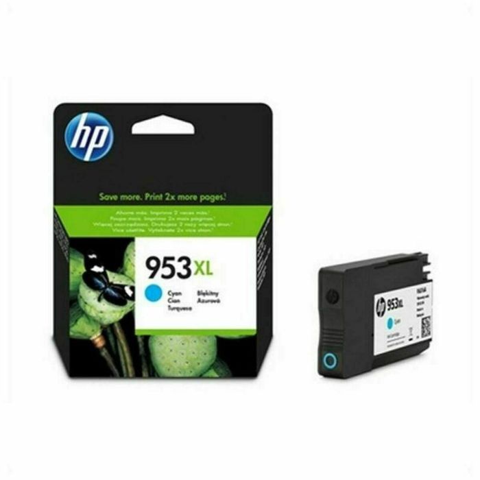 Cartucho Inkjet Hp F6U16Ae Nº953Xl Officejet Pro 8218/8710/8715/8720/8725/8730/8740/8745 Cian 20Ml 0 Cartucho Inkjet Hp F6U16Ae Nº953Xl Officejet Pro 8218/8710/8715/8720/8725/8730/8740/8745 Cian 20Ml 0