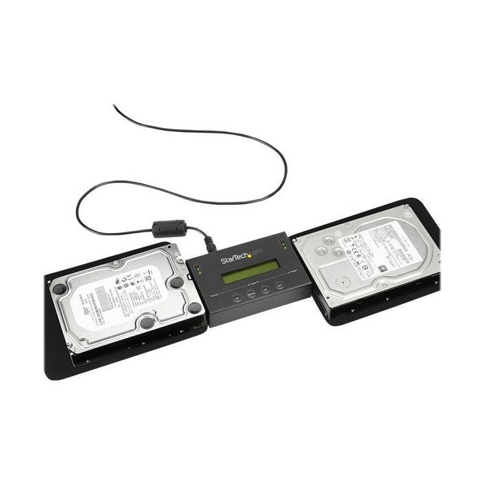 Startech.com Duplicador Clonador Autónomo de Discos Duros HDD SATA para 2.5" y 3.5" Hasta 14GB/min