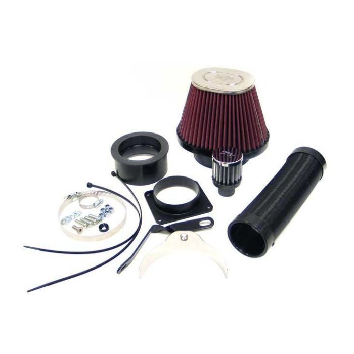 K&N 57-0515 Kit de Admisión de Aire de Alto Flujo Generación II - Mejora de Potencia, Filtro Cónico Reutilizable, Fácil Instalación