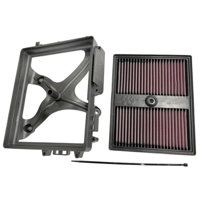 K&N 57I 57-0697 Kit de Admisión de Aire Frío de Alto Flujo - Ganancia de Potencia, Filtro Reutilizable, Garantía Millón de Millas