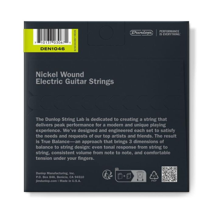 Juego Eléctrica Nickel Medium 10-46 (Pack 3) 1 Juego Eléctrica Nickel Medium 10-46 (Pack 3) 1