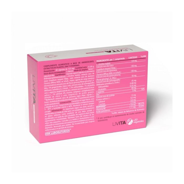 Potenciador del Orgasmo MSR LABORATORIOS LIVITA 1