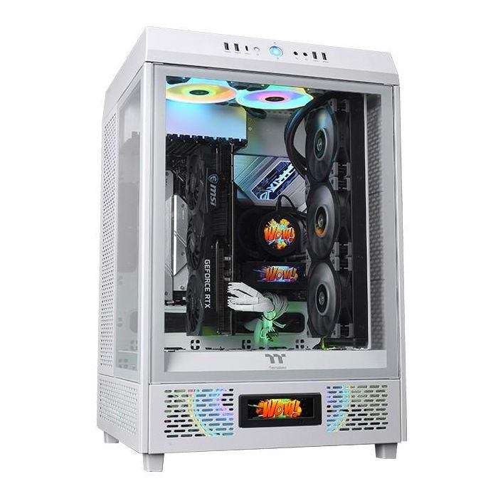 Thermaltake LCD Panel Kit Snow White for The Tower 500 Snow 1 Thermaltake LCD Panel Kit Snow White for The Tower 500 Snow 1