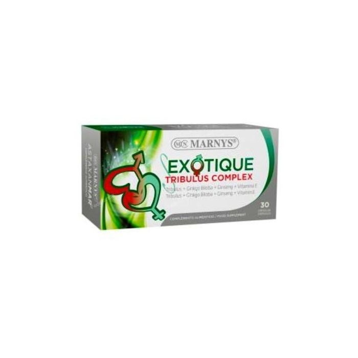 S-Exotique Tribulus Complex Zinc Selenio Ginkgo 30 Perlas. Contribuye al rendimiento sexual y fertilidad masculina