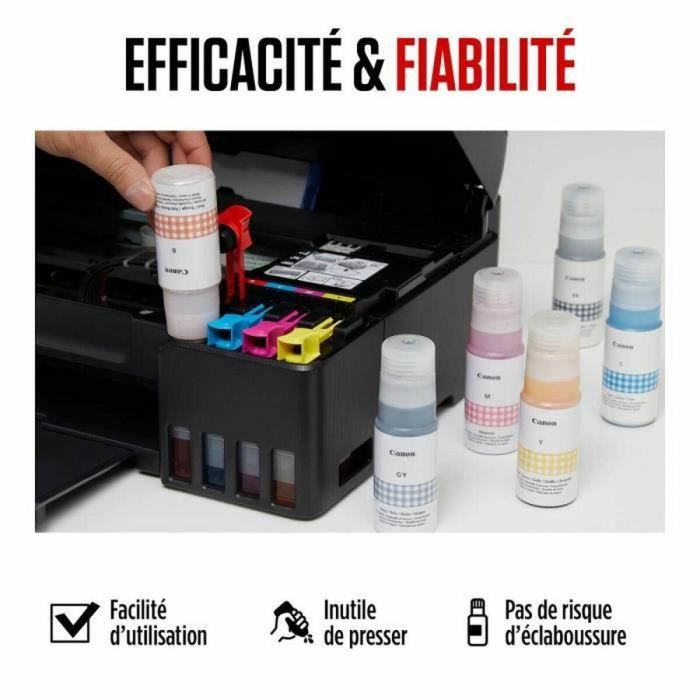 Canon GI-53R Botella de Tinta Roja para PIXMA G650 y G550 - ChromaLife100, 60 ml 3 Canon GI-53R Botella de Tinta Roja para PIXMA G650 y G550 - ChromaLife100, 60 ml 3