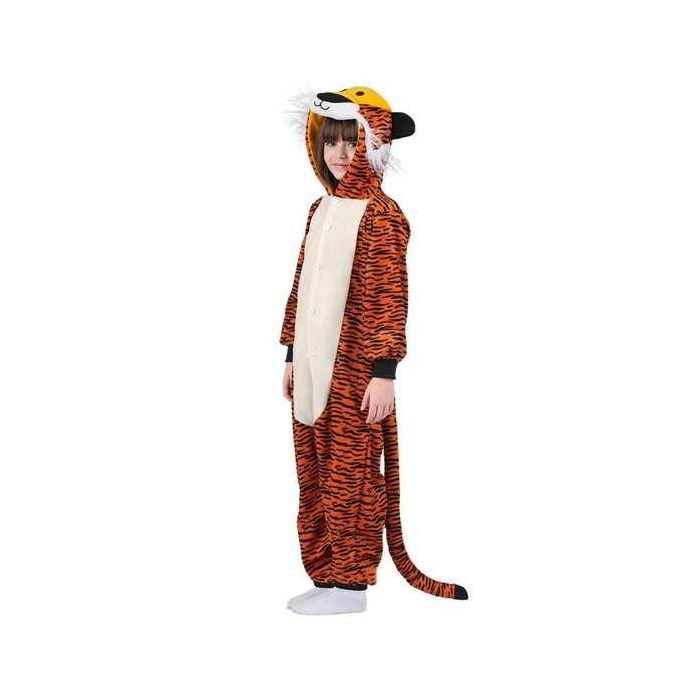Disfraz tigre talla unica child (kigurumi con capucha y cola) 1 Disfraz tigre talla unica child (kigurumi con capucha y cola) 1