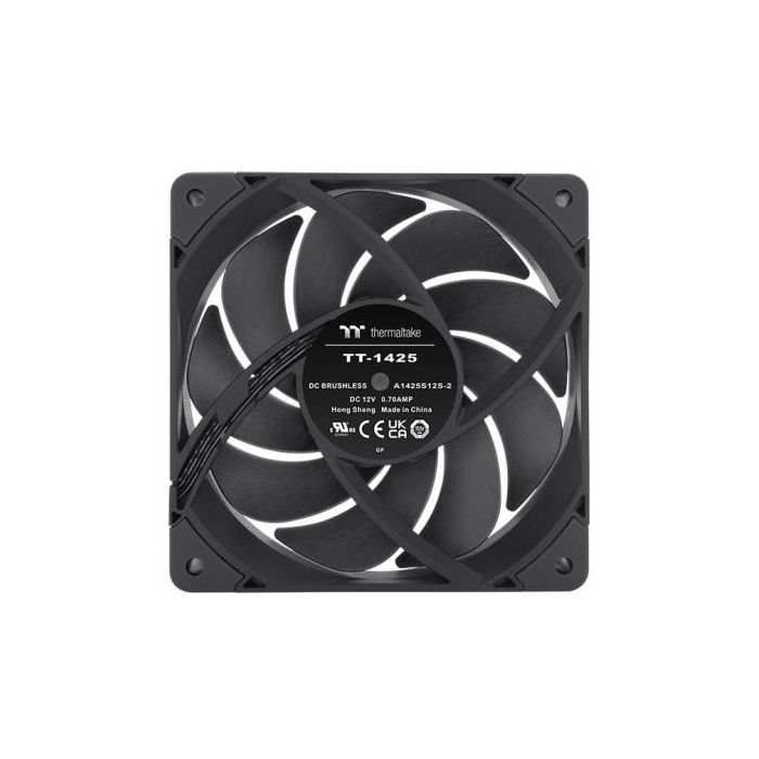 140mm Thermaltake TOUGHFAN 14 Pro PC Cooling Fan 2 Pack Black 2 140mm Thermaltake TOUGHFAN 14 Pro PC Cooling Fan 2 Pack Black 2