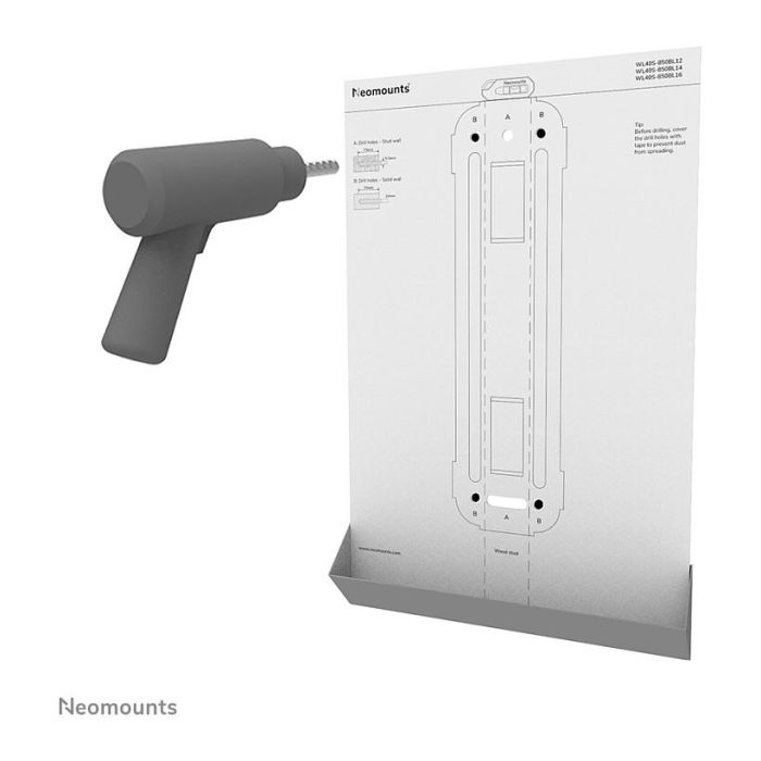 Neomounts WL40S-850BL16 Soporte de Pared para TV 40-70" 45kg Movimiento Completo Neomounts WL40S-850BL16 Soporte de Pared para TV 40-70" 45kg Movimiento Completo