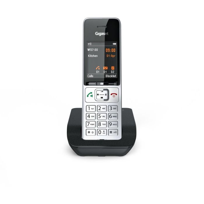Gigaset COMFORT 500 Teléfono DECT Inalámbrico con Altavoz, Identificador de Llamadas, Agenda 200 Contactos, Negro/Plata 17 Gigaset COMFORT 500 Teléfono DECT Inalámbrico con Altavoz, Identificador de Llamadas, Agenda 200 Contactos, Negro/Plata 17