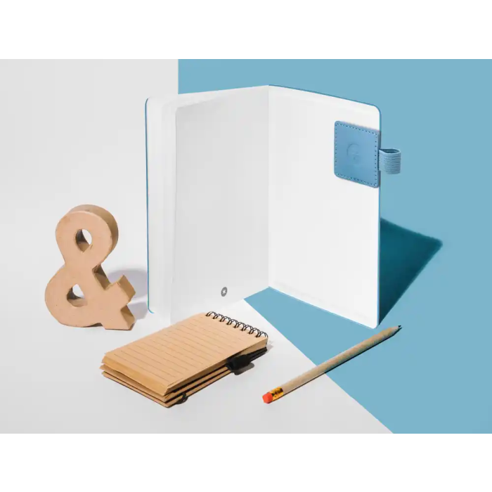 Antartik Portabolígrafo Autoadhesivo con Elástico para Cuaderno, Azul Claro, 40x40 mm 9 Antartik Portabolígrafo Autoadhesivo con Elástico para Cuaderno, Azul Claro, 40x40 mm 9