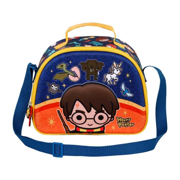 Bolsa Portamerienda 3D Crest Harry Potter Naranja 1 Bolsa Portamerienda 3D Crest Harry Potter Naranja 1