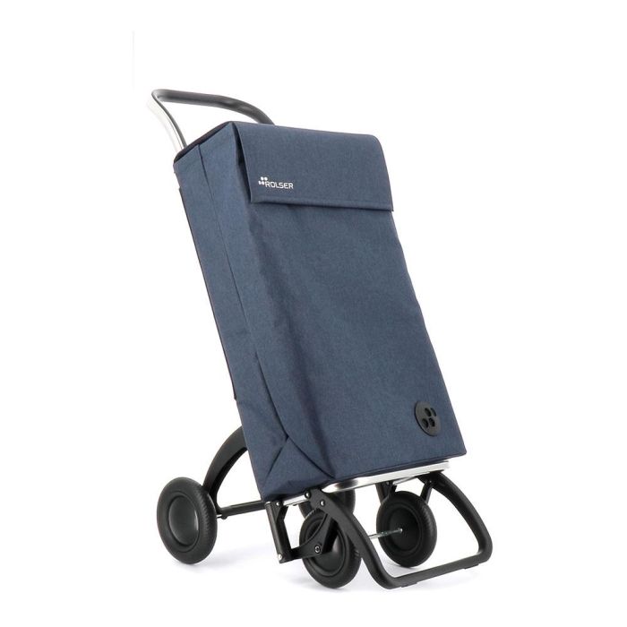 Rolser Carro de la compra sbelta tweed 4.2 marino, 44 L, hasta 50 kg 4
