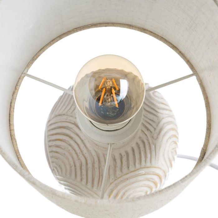 Lámpara Mesa Cerámica Iluminación 18 X 18 X 34 cm