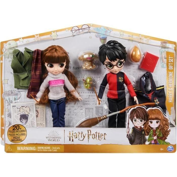 Wizarding World - Caja de muñecas Deluxe 20cm HARRY & HERMIONE 5