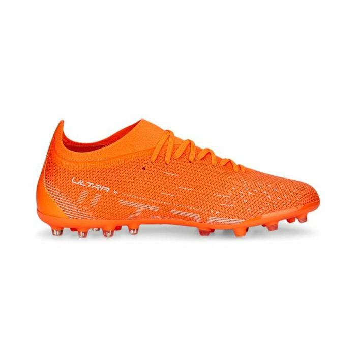 Botas de Fútbol para Adultos Puma Ultra Match Mg Naranja Unisex 3