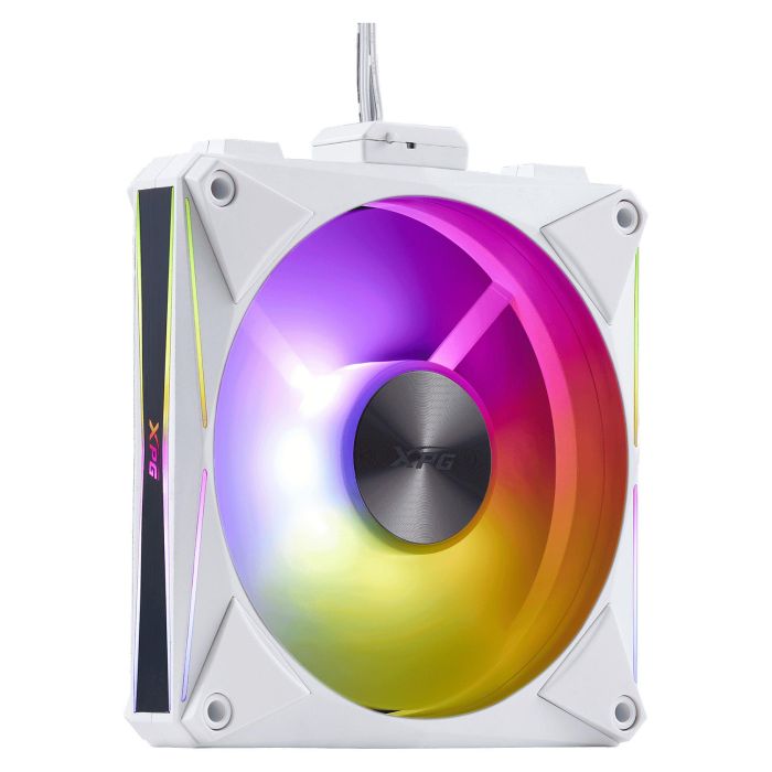 ADATA Hurricane MAG 120 ARGB PWM Ventilador 120mm Blanco PWM 4 pines para PC 3 ADATA Hurricane MAG 120 ARGB PWM Ventilador 120mm Blanco PWM 4 pines para PC 3