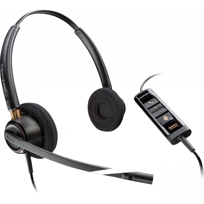 HP Poly EncorePro 525 Auriculares Binaurales USB-A y USB-C