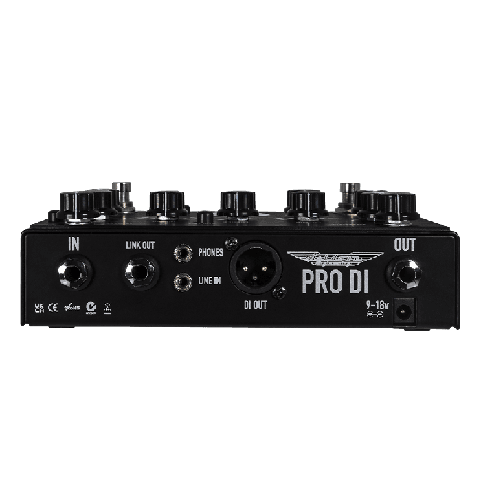 Pedal De Efectos Preamp De 5 Bandas Ashdown Pro Di 3