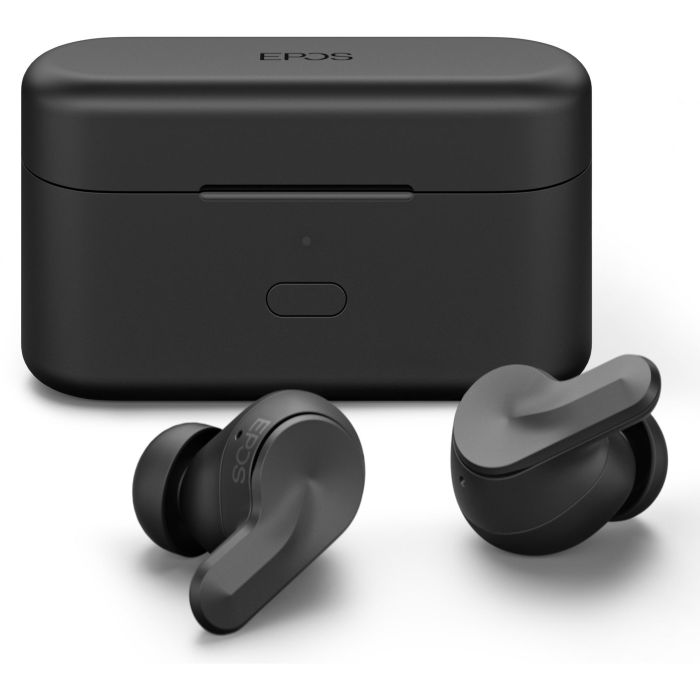 EPOS Adapt E1 Auriculares Bluetooth TWS con ANC Híbrido, Multi-Connect, IPX5, USB-C Dongle, Certificado para Microsoft Teams y iPhone 14 EPOS Adapt E1 Auriculares Bluetooth TWS con ANC Híbrido, Multi-Connect, IPX5, USB-C Dongle, Certificado para Microsoft Teams y iPhone 14