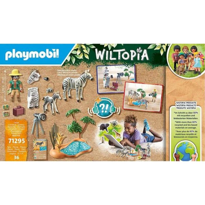 Playmobil Wiltopia - Fotógrafo de Animales Juguete Educativo para Niños 8 Playmobil Wiltopia - Fotógrafo de Animales Juguete Educativo para Niños 8