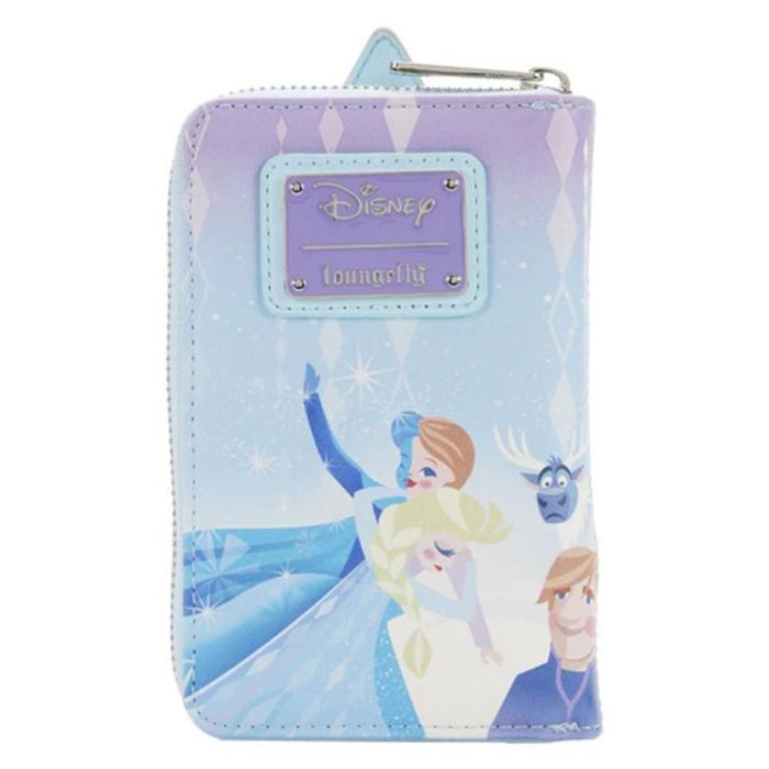 Loungefly Cartera Disney Frozen Castillo Elsa Cuero Vegano Ranuras para Tarjetas 2
