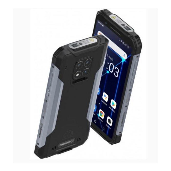 Hammer Construction Móvil Rugerizado 6.0" FHD+ 128GB Almacenamiento 6GB RAM IP69 MIL-STD-810G Batería 6000mAh Negro Meteorito 3 Hammer Construction Móvil Rugerizado 6.0" FHD+ 128GB Almacenamiento 6GB RAM IP69 MIL-STD-810G Batería 6000mAh Negro Meteorito 3