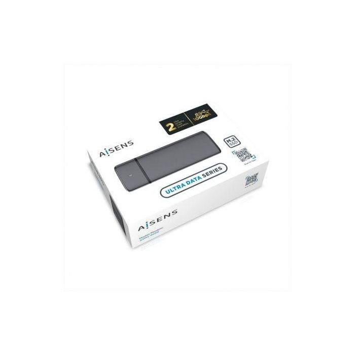 Aisens Caja Externa M.2 NGFF para SSD M.2 SATA/NVME a USB 3.1 Gen 2, Gris - Aluminio, Compatible con 2230/2242/2260/2280 4 Aisens Caja Externa M.2 NGFF para SSD M.2 SATA/NVME a USB 3.1 Gen 2, Gris - Aluminio, Compatible con 2230/2242/2260/2280 4