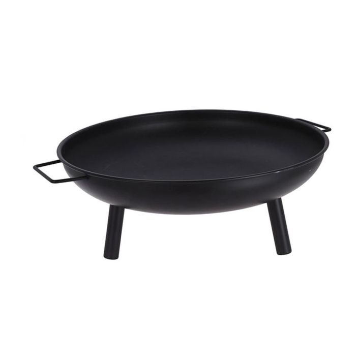 Ambiance Brasero de jardín Negro Metal Ø58cm