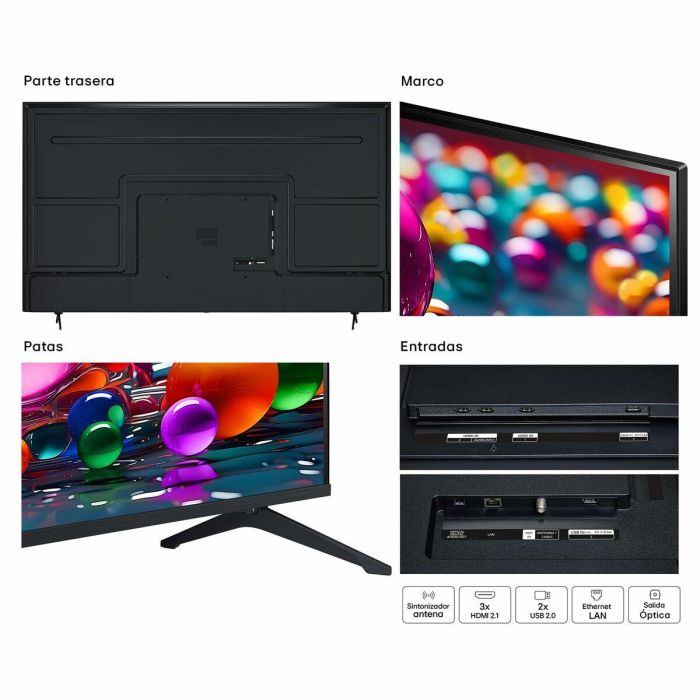 LG 86UA75006LA Televisor 86" 4K UHD Smart TV webOS HDR10 Pro Procesador Alpha 7 AI Gen8 60Hz Gaming VRR WiFi LED 2 LG 86UA75006LA Televisor 86" 4K UHD Smart TV webOS HDR10 Pro Procesador Alpha 7 AI Gen8 60Hz Gaming VRR WiFi LED 2