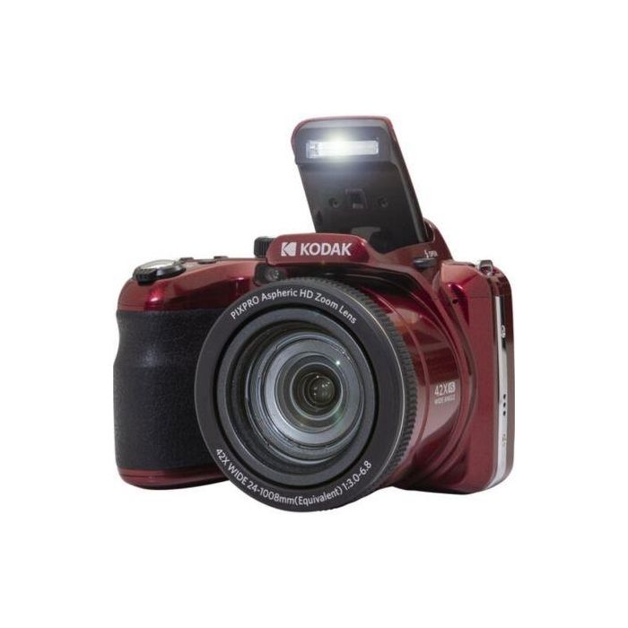 Cámara Digital Kodak Pixpro AZ425/ 20MP/ Zoom Óptico 42x/ Roja 4